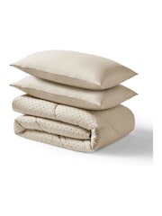 Night Lark Natural Oat 10.5 Tog Coverless Duvet and Pillowcase Set - Image 7 of 8