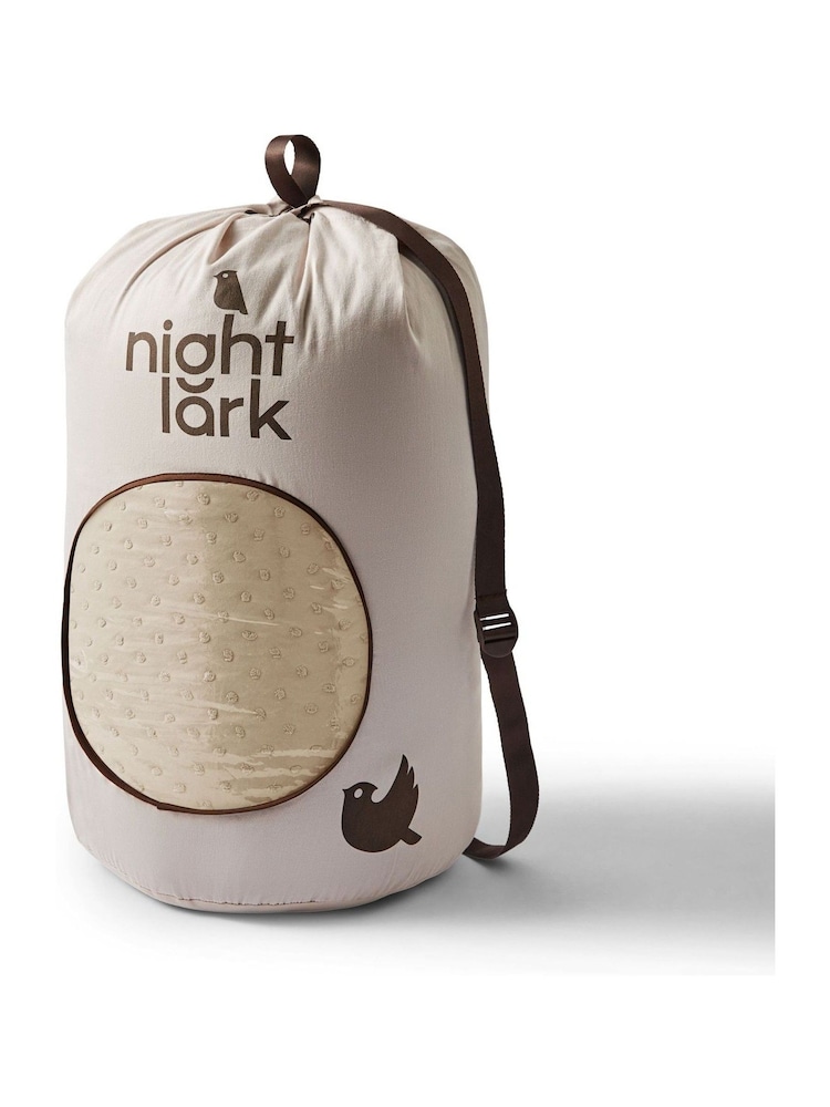 Night Lark Natural Oat 10.5 Tog Coverless Duvet and Pillowcase Set - Image 8 of 8 Night Lark Natural Oat 10.5 Tog Coverless Duvet and Pillowcase Set - Image 8 of 8