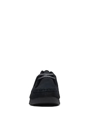 Clarks Black Suede Wallabee EVO Shoes - Image 6 of 7