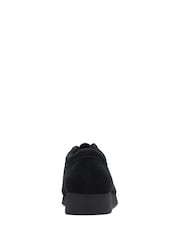 Clarks Black Suede Wallabee EVO Shoes - Image 7 of 7