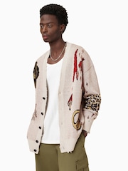 AllSaints White Jay Cardigan - Image 1 of 8