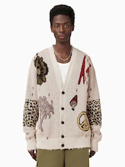 AllSaints White Jay Cardigan - Image 4 of 8