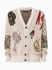 AllSaints White Jay Cardigan - Image 7 of 8