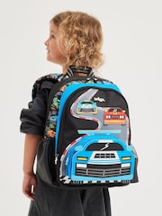 Smiggle Black Junior Curious Character Backpack - Image 3 of 5