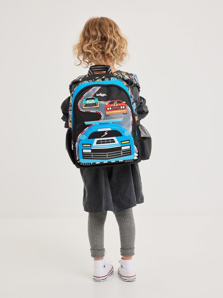 Smiggle Black Junior Curious Character Backpack - Image 4 of 5