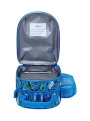 Smiggle Blue Curious Hardtop Level Curve Lunchbox With Strap - Image 2 of 2