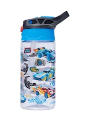 Smiggle Black Curious Junior Flip Plastic Drink Bottle 430Ml - Image 2 of 2