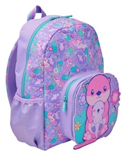 Smiggle Purple Junior Out & About Character Hoodie Backpack - Image 2 of 7