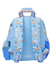 Smiggle Blue Out & About Teeny Tiny Backpack With Detachable Plush Toy - Image 2 of 5
