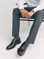 Black Oxford Wingcap Shoes - Image 1 of 1