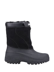 Cotswolds Venture Waterproof Winter Black Boots - Image 1 of 4