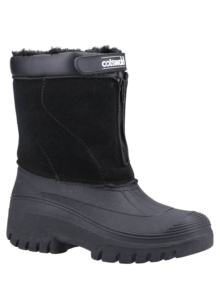 Cotswolds Venture Waterproof Winter Black Boots - Image 2 of 4