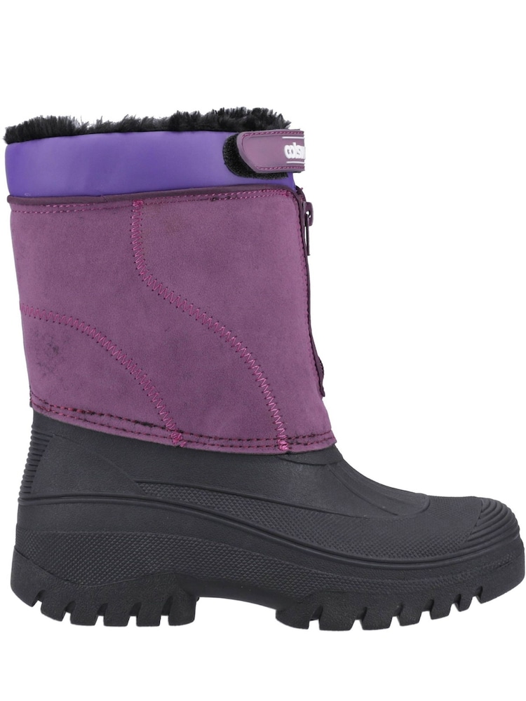 Cotswolds Purple Venture Waterproof Winter Boots - Image 1 of 5