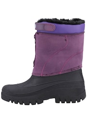 Cotswolds Purple Venture Waterproof Winter Boots - Image 2 of 5