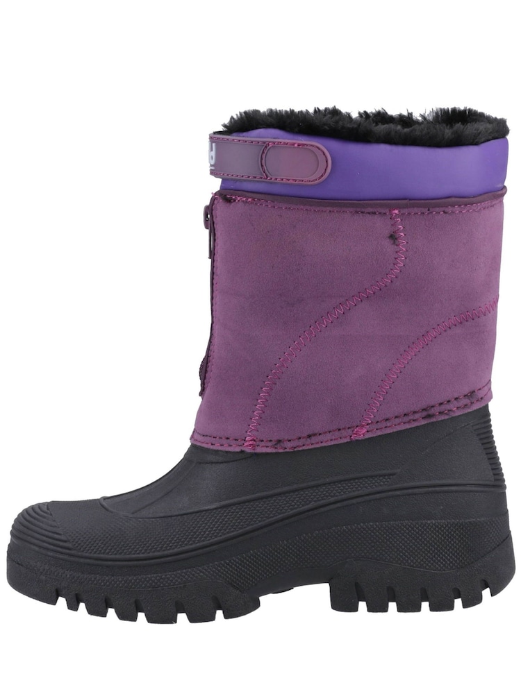 Cotswolds Purple Venture Waterproof Winter Boots - Image 2 of 5
