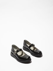 Fly London Rug Buckle Black Shoes - Imagem 3 de 4