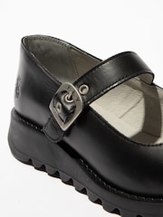 Fly London Rug Buckle Black Shoes - Imagem 4 de 4