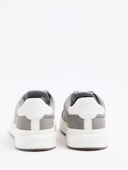 River Island Grey Suede Cupsole Trainers - Image 4 of 6
