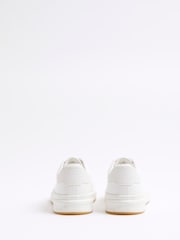 River Island White Lace Up Trainers - Image 3 of 5