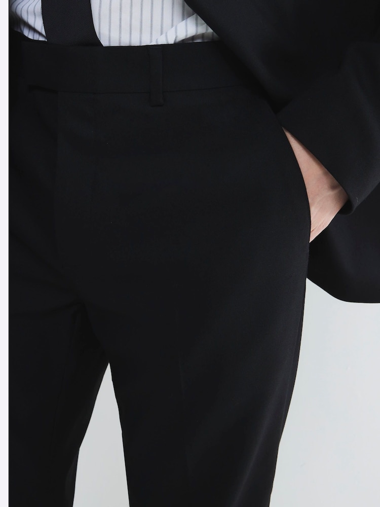 River Island Black Tailored Trousers - Image 4 of 4