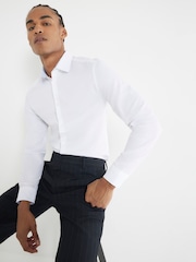 River Island White Premium Formal Shirt - Image 2 of 4
