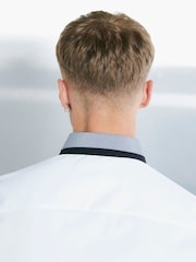 River Island White Double Collar Peacock Shirt - Image 3 of 3