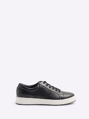 River Island Black Cupsole Trainers - Image 2 of 6