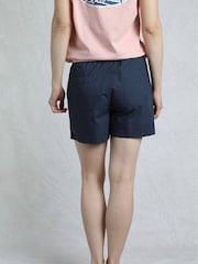 Weird Fish Aqua Blue Deeley Ripstop 100% Cotton Shorts - Image 2 of 8