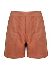 Weird Fish Orange Deeley Ripstop 100% Cotton Shorts - Image 7 of 8
