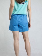 Weird Fish Blue Deeley Ripstop 100% Cotton Shorts - Image 2 of 5