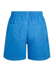 Weird Fish Blue Deeley Ripstop 100% Cotton Shorts - Image 5 of 5