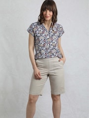 Weird Fish Cream Kinnie Summer Shorts - Image 5 of 7