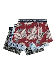 Weird Fish Ashridge Boxer Shorts 3 Pack - Bild 1 von 1