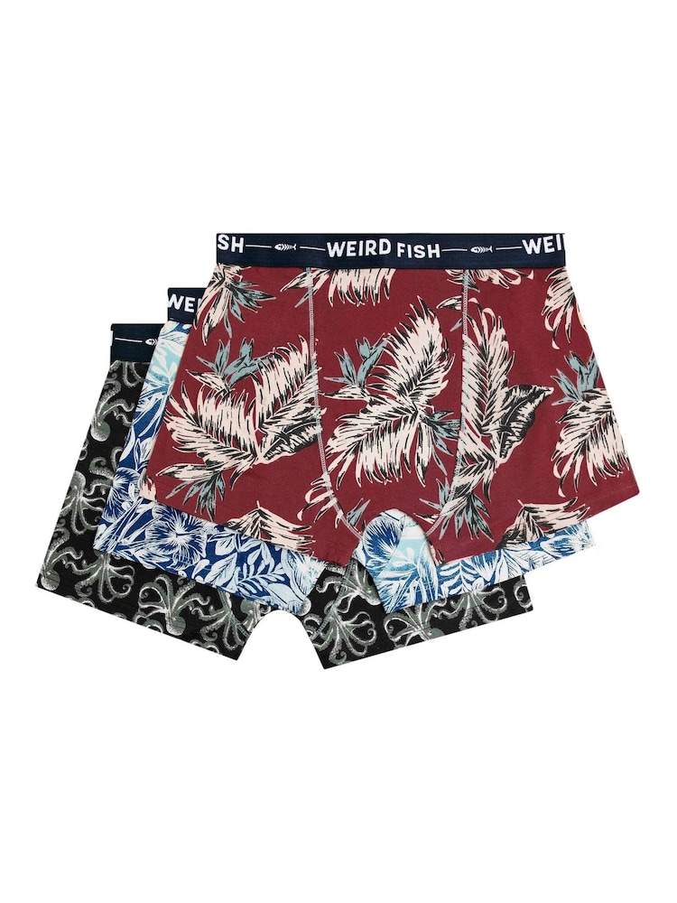 Weird Fish Ashridge Boxer Shorts 3 Pack - Bild 1 von 1
