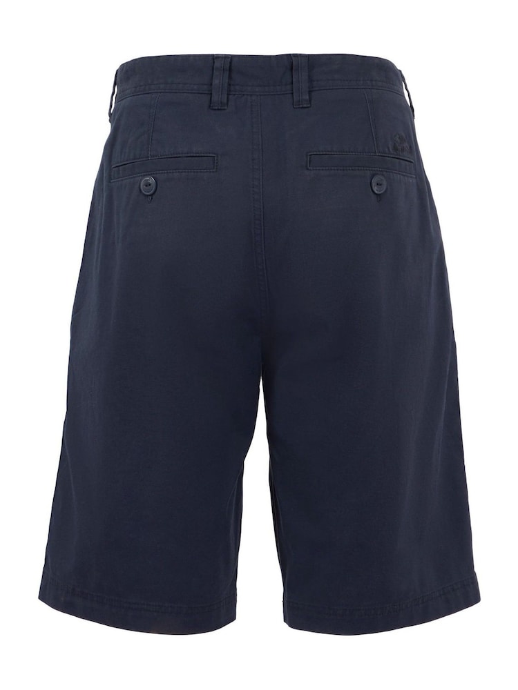 Weird Fish Blue Rayburn Flat Front Shorts - Image 4 of 4 Weird Fish Blue Rayburn Flat Front Shorts - Image 4 of 4