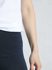 Weird Fish Aqua Blue Blondie Cropped Leggings - Image 4 of 6
