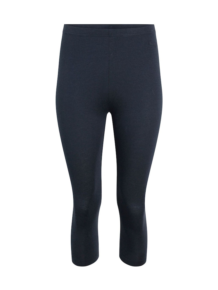 Weird Fish Aqua Blue Blondie Cropped Leggings - Image 6 of 6