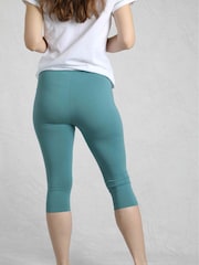 Weird Fish Blue Blondie Cropped Leggings - Image 2 of 6