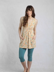 Weird Fish Blue Blondie Cropped Leggings - Image 4 of 6