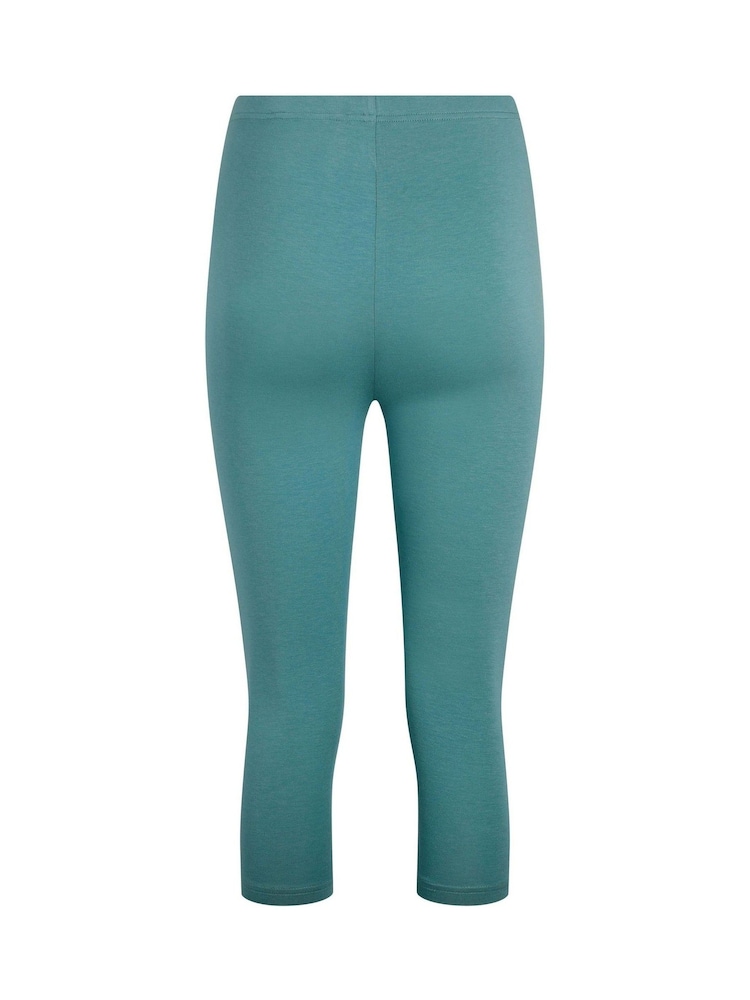 Weird Fish Blue Blondie Cropped Leggings - Image 6 of 6