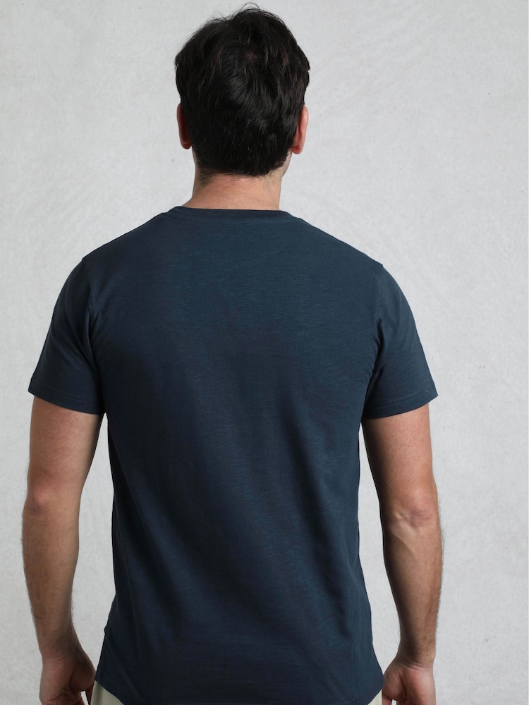 Weird Fish Blue Nautical Sky Graphic T-Shirt - Image 2 of 6 Weird Fish Blue Nautical Sky Graphic T-Shirt - Image 2 of 6