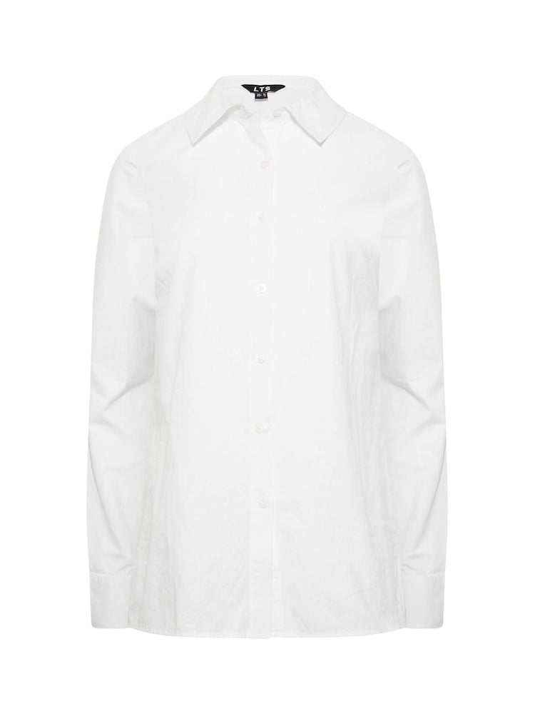 Long Tall Sally White 100% Cotton Shirt - Image 5 of 6
