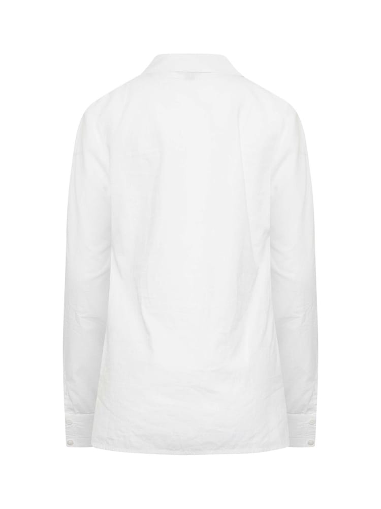 Long Tall Sally White 100% Cotton Shirt - Image 6 of 6