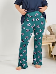 Yours Curve Green Yoga Joggers - Image 1 of 6