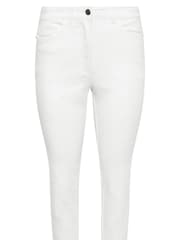 M&Co White Petite Cropped Jeans - Image 4 of 4