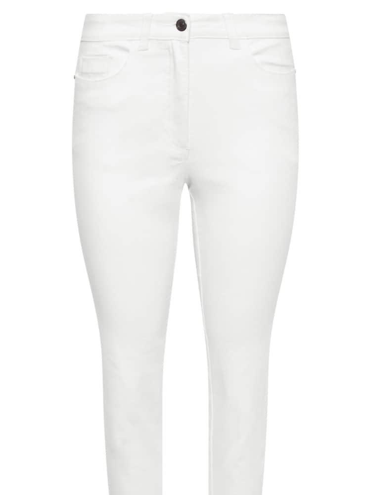 M&Co White Petite Cropped Jeans - Image 4 of 4