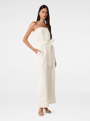 Forever New White Rosa Utility Strappy Jumpsuit - Image 4 of 4