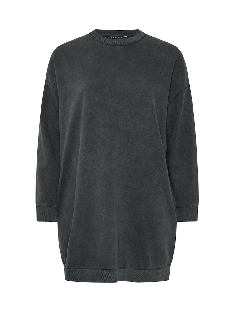 Yours Curve Grey Dress - Image 5 of 5