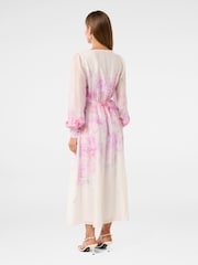 Forever New Pink Kahlani Printed Midi Dress - Image 2 of 4