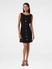 Forever New Black Caitlin Petite Workwear Mini Dress - Image 2 of 5